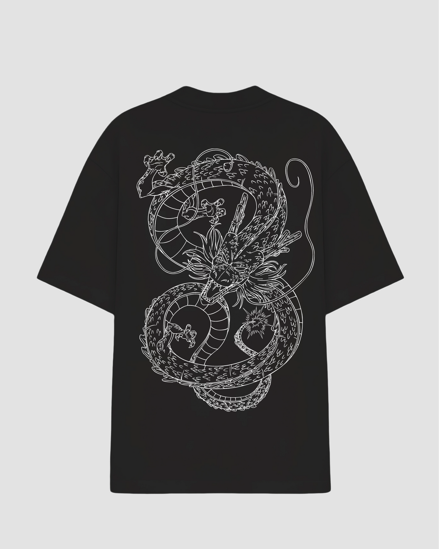 Oversized - DBSuper Shenron (Preto)